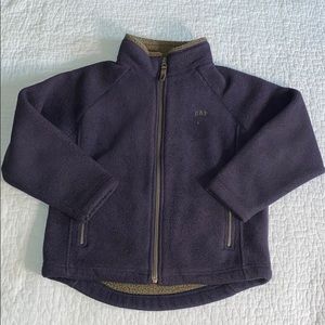 Gap Kids fleece Sherpa insulated zip jacket